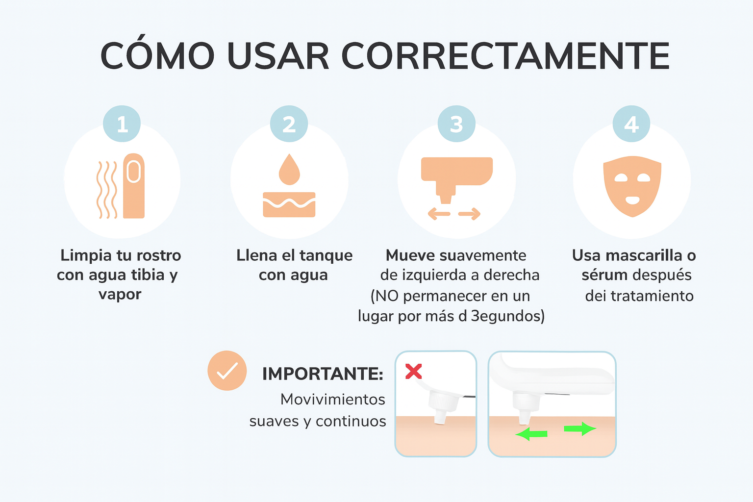 Espátula para Piel Limpia
