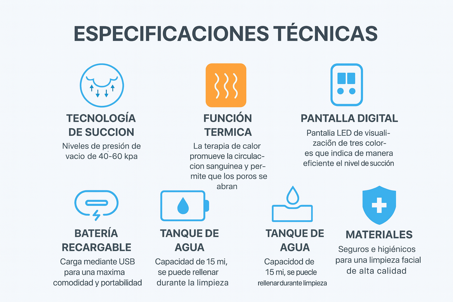 Espátula para Piel Limpia