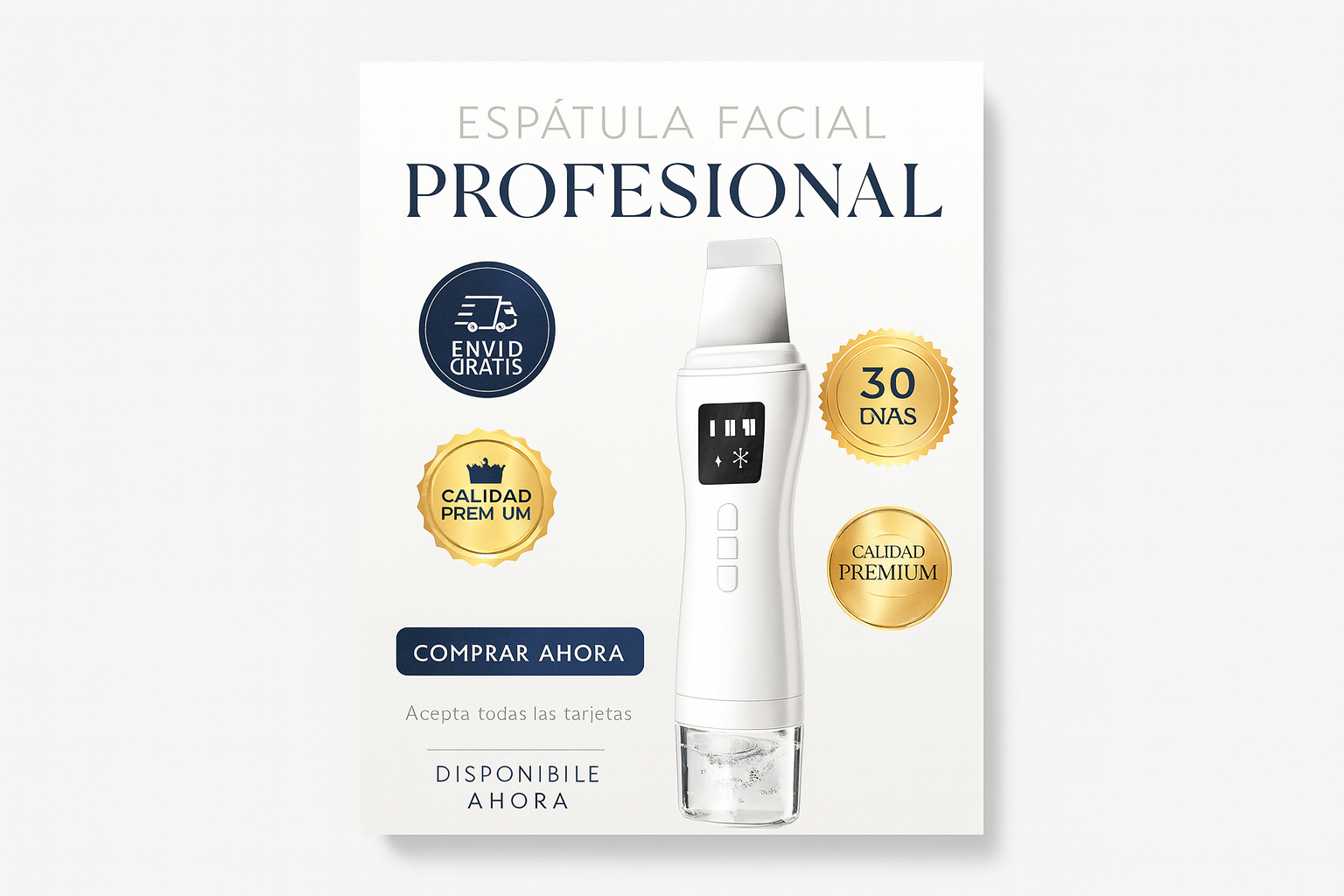 Espátula para Piel Limpia
