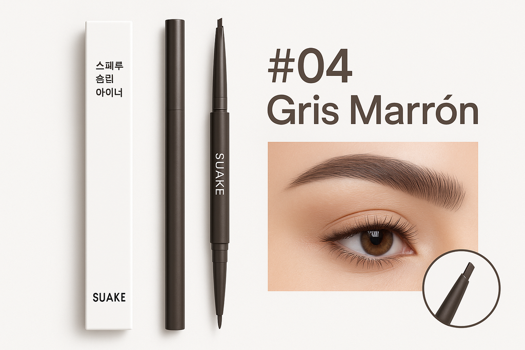 Lápiz de Cejas de 4 Puntas - Definición Perfecta y Natural